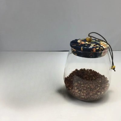 Bocale en verre hermetique - HermeticContainers™ - Noir - Rangement créatif