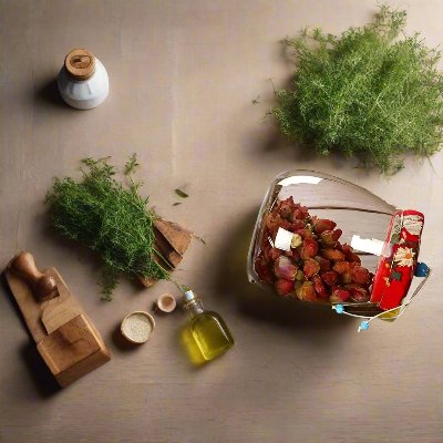 Bocale en verre hermetique - HermeticContainers™ - Rouge - Rangement créatif
