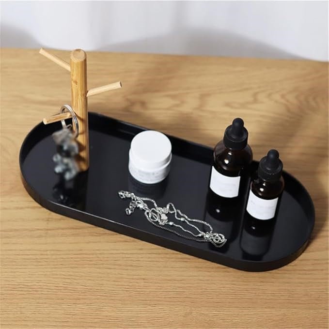 Rangement Clé - BranchOvalTray™ - Noir - Rangement créatif