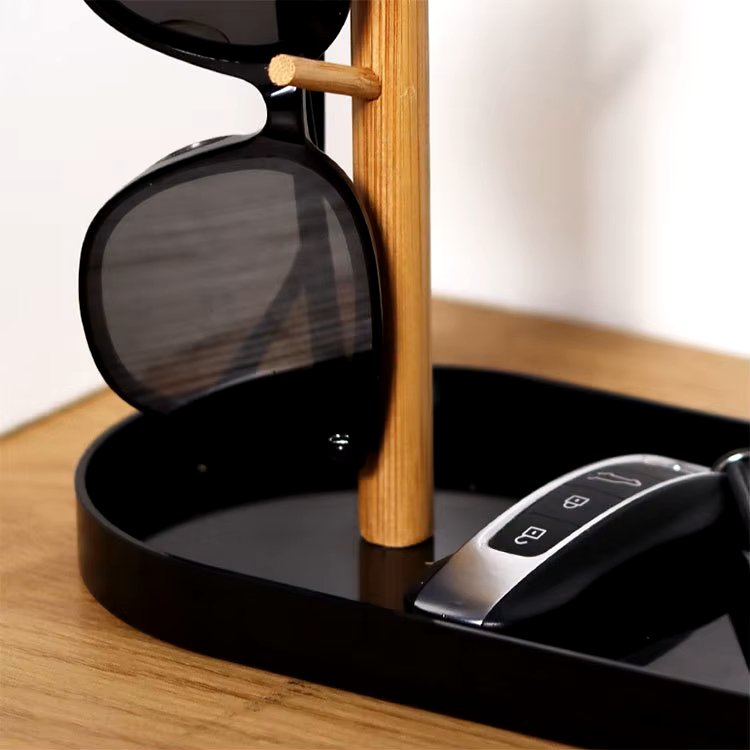 Rangement Clé - BranchOvalTray™ - Noir - Rangement créatif
