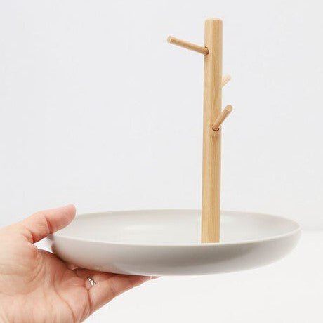 Rangement Clé - BranchRoundTray™ - Blanc - Rangement créatif