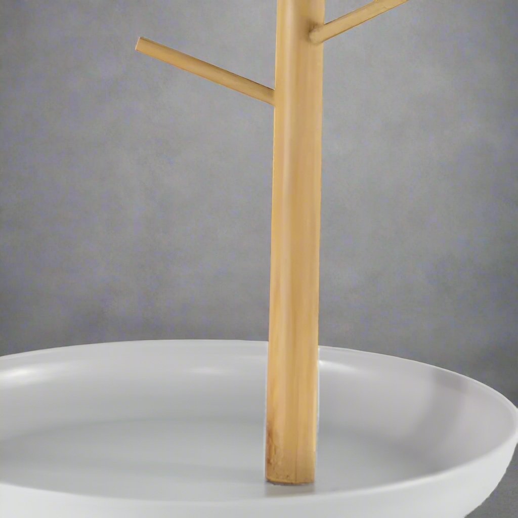 Rangement Clé - BranchRoundTray™ - Gris - Rangement créatif