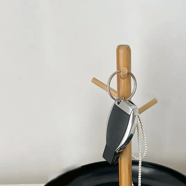 Rangement Clé - BranchRoundTray™ - Noir - Rangement créatif