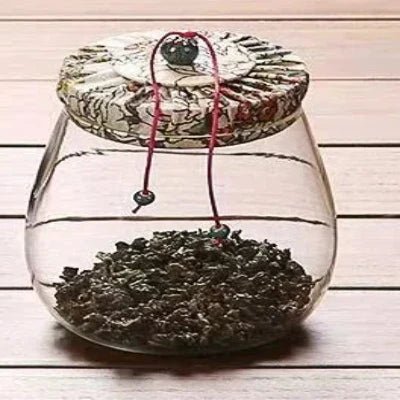 Bocale en verre hermetique - HermeticContainers™ - Blanc - Rangement créatif